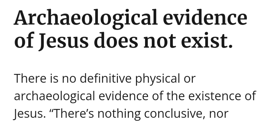 lyssasphere's tweet photo. Jesus didn't exist. https://t.co/M1vU3P2SMW