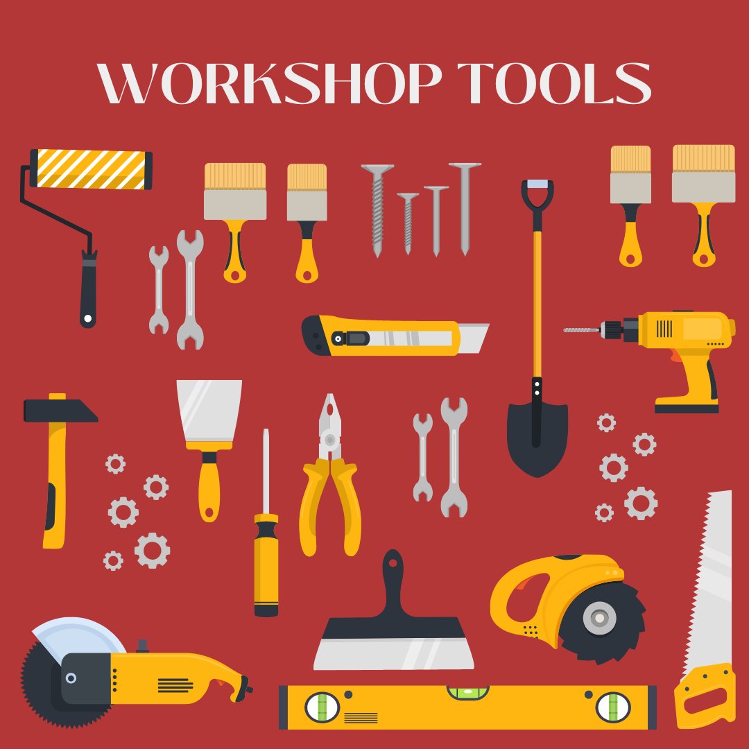Just for fun! 

What was the last workshop tools you last used? 💬 

#diy #homeimprovement #tooltalk #constructionsupplies #walls #floors