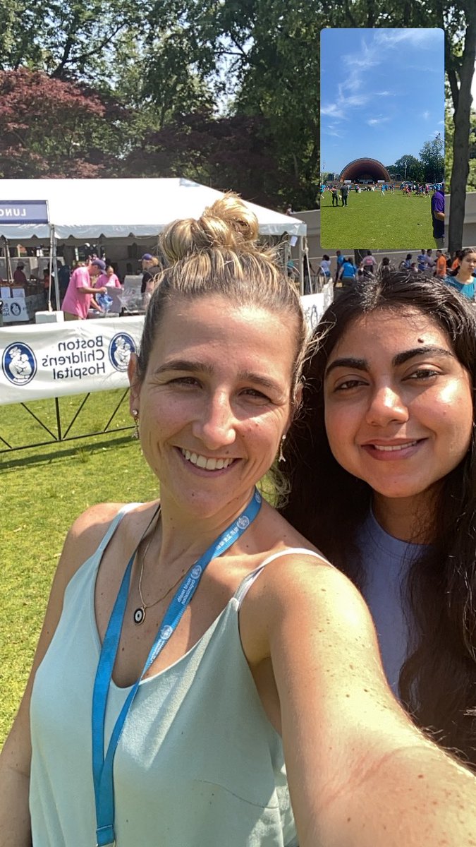 ayla_gerk's tweet photo. Walking for the #youth with the #GlobalHealth Youth @hamaiyal 😅
#WalkForBCH @BostonChildrens https://t.co/oYTA8xwrzU
