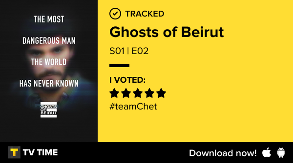 tfcorre's tweet image. I've just watched episode S01 | E02 of Ghosts of Beirut! #ghostsofbeirut  tvtime.com/r/2QG7d #tvtime