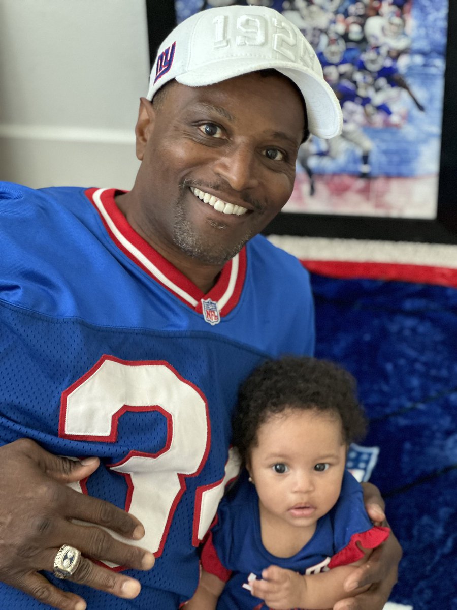 Spent some quality time with my granddaughter…
#TogetherBlue #NYGiants #BigBlue #Giants #nfl