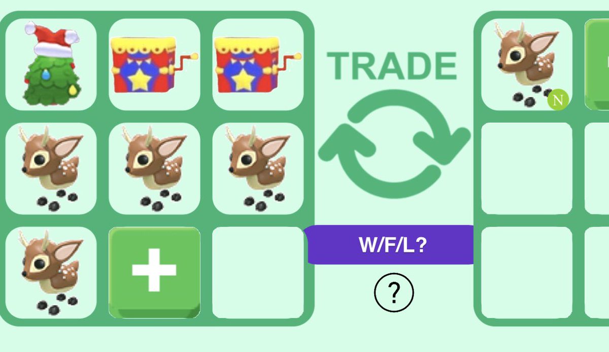 ju1xo_'s tweet photo. @PlayAdoptMe Anyone interested, I’m on left for all. #Adoptmetrades https://t.co/URKg5T8ncJ