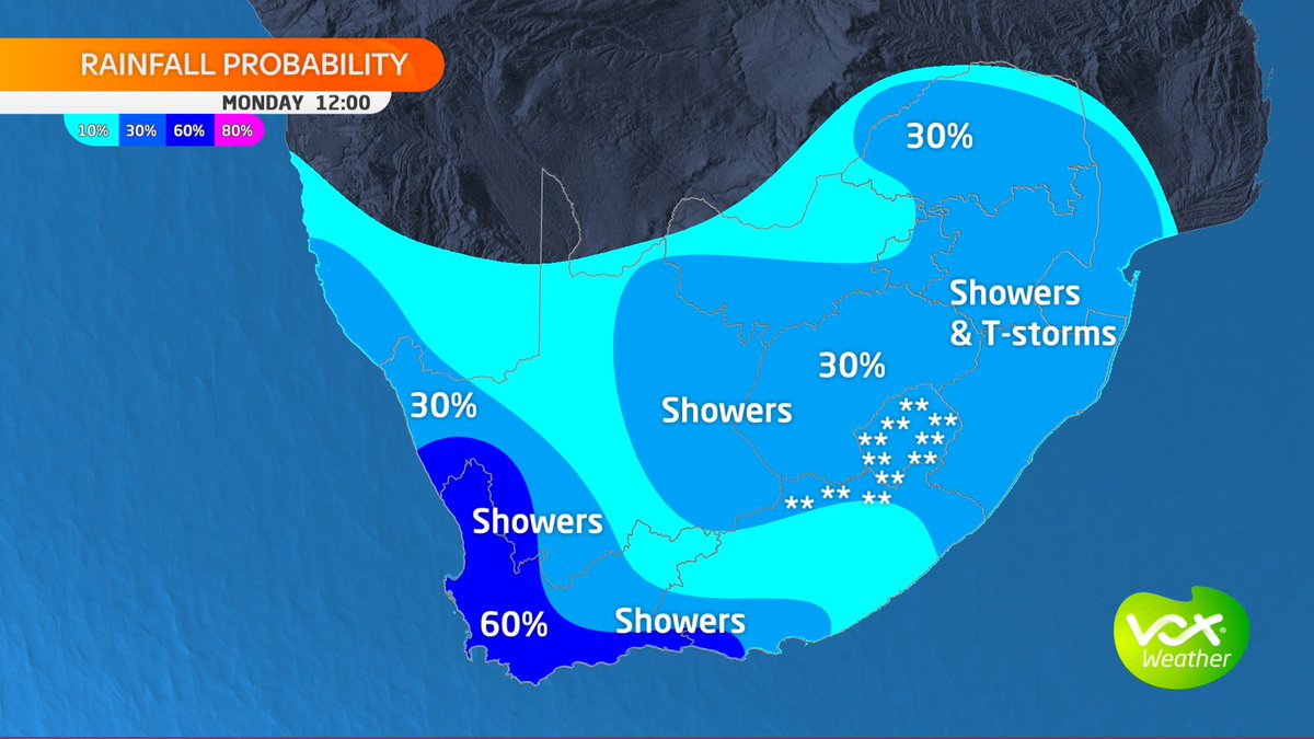 Vox Weather on Twitter "WEATHER MAPS and WARNINGS for this MONDAY 12