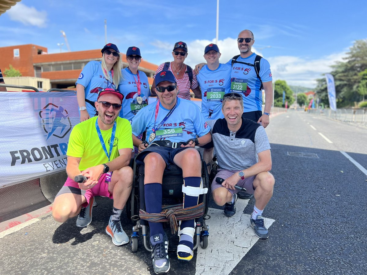 ips_physio's tweet photo. What a pleasure to see @bugden417  complete his 3rd half marathon of 2023 today at Swansea Half Marathon. 

Rob is aiming to complete 5 half marathons this year and raising money for 5 charities close to his heart.
Please donate 👇

https://t.co/EmSChNcxKl https://t.co/VbzbYHmSkq