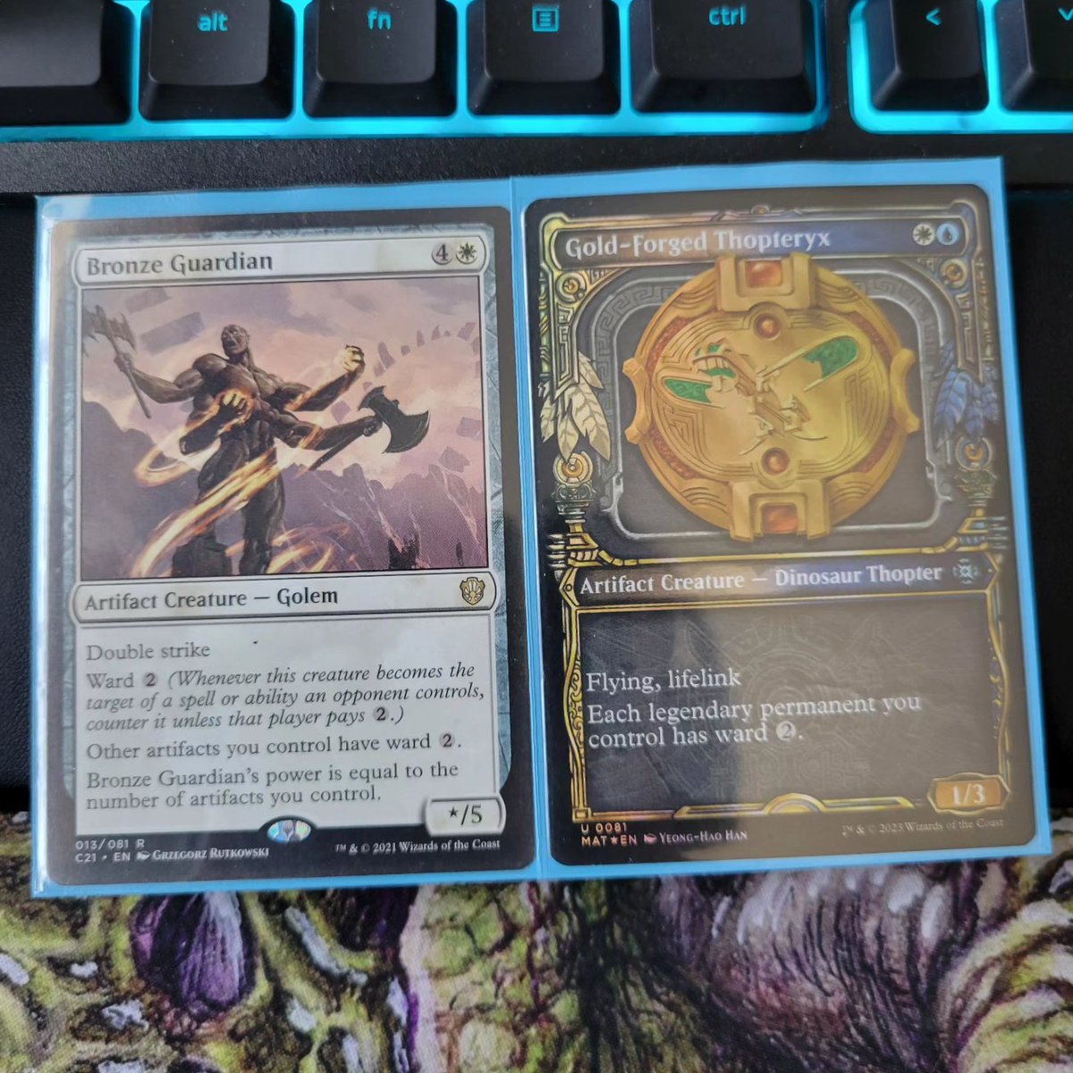 These two cards in Urza, Prince of Kroog, are amazing! #MtGCommander