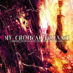 Giant Thread of MCR fonts:

Bullets: 
Title is Miserable

Band name is either hand lettered or an altered version of Miserable as far as I've Found