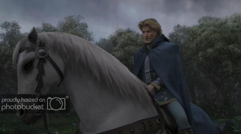 I will never not give Prince Charming from shrek I can’t escape it