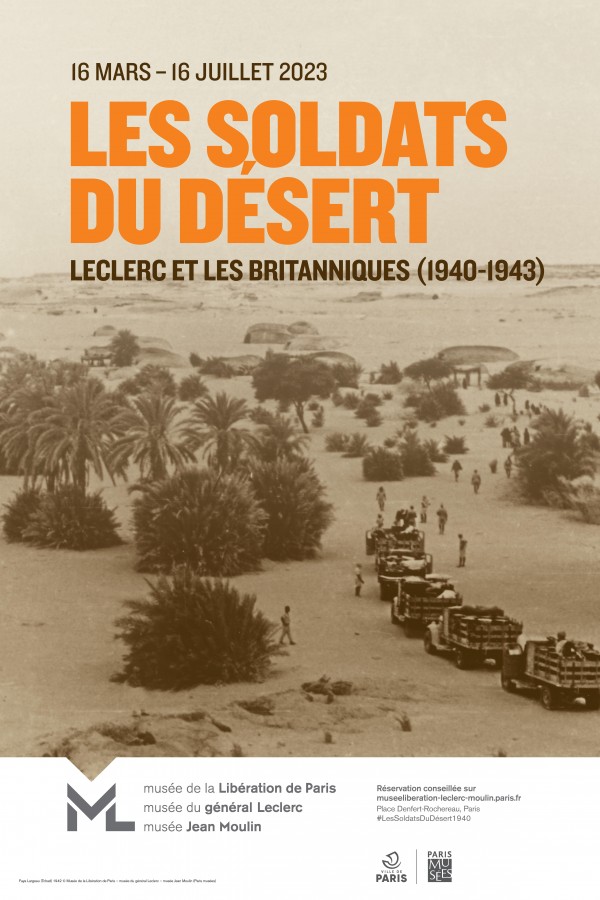 Du Cameroun à la Tunisie, l'#exposition #lessoldatsdudesert1940 @museeML raconte l'épopée africaine (1940-1943) des soldats du #GénéralLeclerc. C'est aussi didactique que passionnant. A voir !