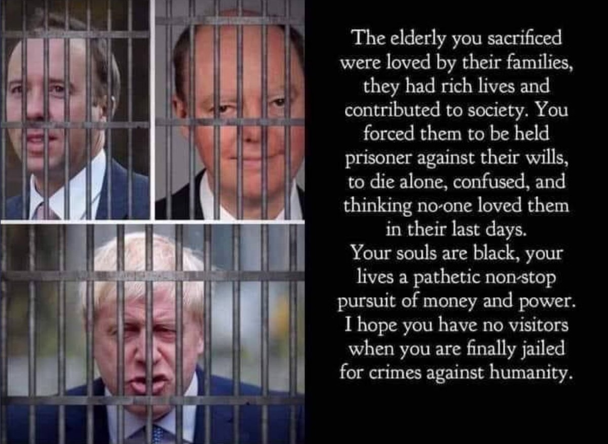 #midazolam Matt Hancock , Boris Johnson , Jonathan Van Tam , Jeremy Hunt , DOCTOR Luke Evans MP hope you are all ready to explain how midazolam was used during C19 in NHS Guideline NG163 #NG163 #CovidInquiry #ToryCriminals #ToryScum #ToriesCorruptToTheCore #wearecoming #NHS