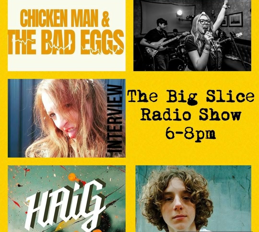 Ruth Murray (@grungerockgirl) on Twitter photo I'm being interviewed on the <a href="/slicemusicshow/">Big Slice Music Show</a> from 6-8pm! I'll be talking about the <a href="/wearemanchester/">Wearemanchester</a> events & <a href="/Nckofthewdsfest/">Neckofthewoodsfest</a>!
Tune in to hear #festival bands:
#scapegrace, <a href="/alexspencerUK/">Alex Spencer</a>
& tracks for the #wearemanchesterlive event: <a href="/cmatbe/">CHICKEN MAN & THE BAD EGGS</a> <a href="/haiguk/">ΠΠ°Π±ΡΡΠΊΠΈΠ½</a>!
thebuzzmcr.com/listen I'm being interviewed on the <a href="/slicemusicshow/">Big Slice Music Show</a> from 6-8pm! I'll be talking about the <a href="/wearemanchester/">Wearemanchester</a> events & <a href="/Nckofthewdsfest/">Neckofthewoodsfest</a>!
Tune in to hear #festival bands:
#scapegrace, <a href="/alexspencerUK/">Alex Spencer</a>
& tracks for the #wearemanchesterlive event: <a href="/cmatbe/">CHICKEN MAN & THE BAD EGGS</a> <a href="/haiguk/">ΠΠ°Π±ΡΡΠΊΠΈΠ½</a>!
thebuzzmcr.com/listen