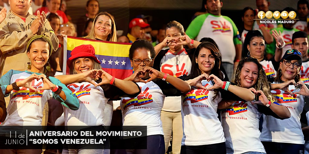 NicolasMaduro's tweet image. Desde hace 6 años los brigadistas del Movimiento “Somos Venezuela” están en las calles, abrazando al Pueblo que más lo necesita. A todas y todos les agradezco infinitamente, ustedes representan lo más hermoso de nuestra Revolución, el amor y la solidaridad.
