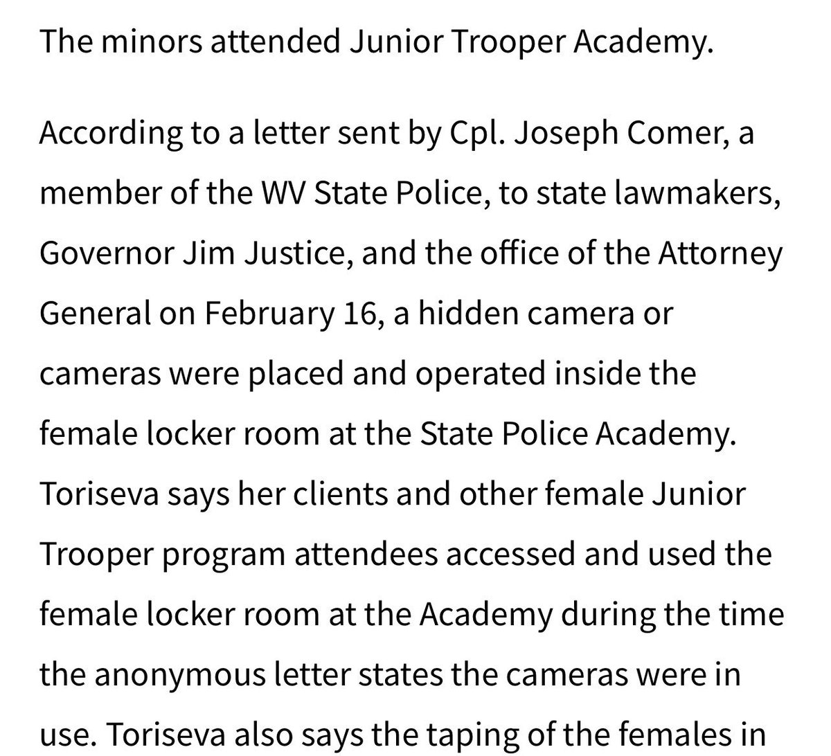 The_Acumen's tweet photo. This needs to be bigger news. I’m talking about every major news network nationally should be covering this. The entire police department? To me, that says a lot more was going on than what they’re reporting. There’s more to this story. These poor kids. https://t.co/mZwQLg7uyF