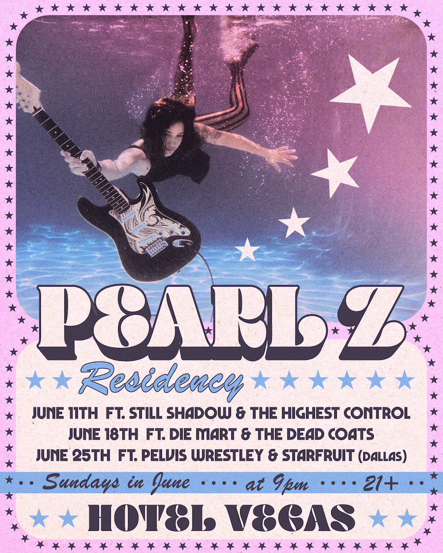 HotelVegasATX's tweet image. 🛁☆ SUNDAY ☆🛁 Pearl Z's Residency begins‼️ 

For the next THREE Sundays, catch Pearl with a bunch of friends on our grandstand‼️ 

Swipe ☞ for all of the lineups‼️ 🌟

Doors at 9pm
10pm - @TheHighestCtrl
10:45pm - #PEARLZ 
11:30pm - #StillShadow 

10 pearls. 21+