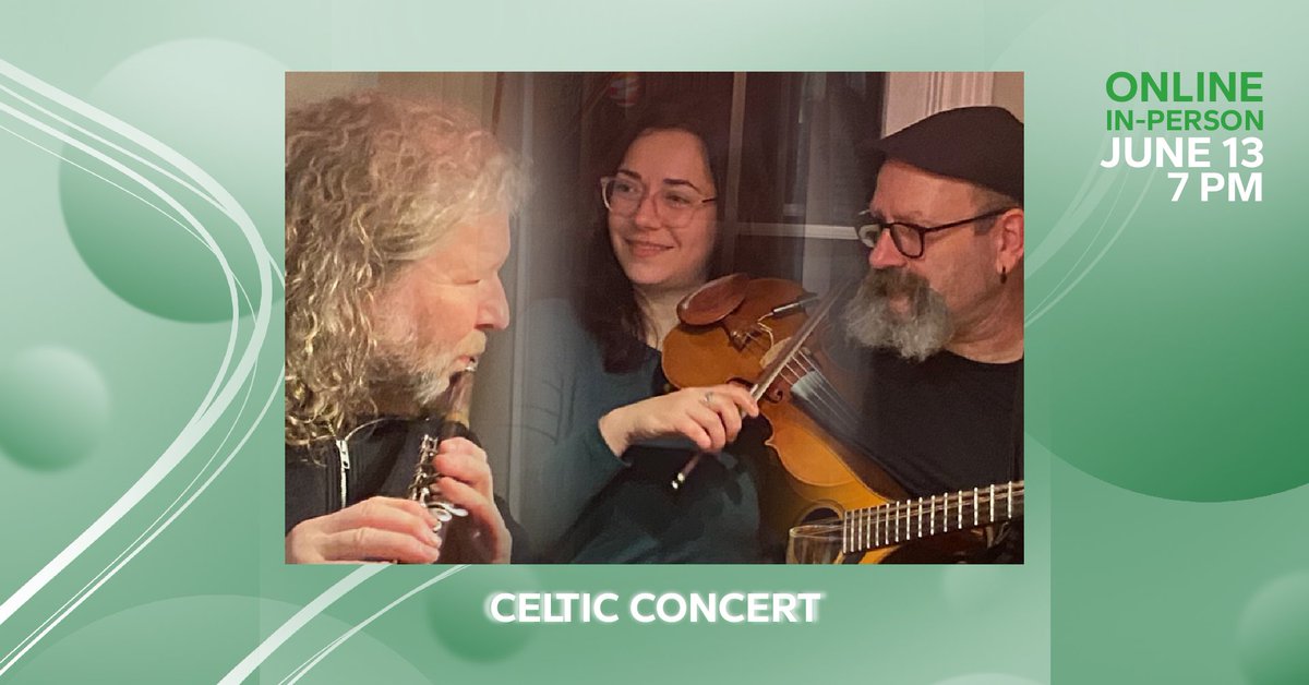 BloomsdayMTL's tweet photo. 𝗖𝗘𝗟𝗧𝗜𝗖 𝗖𝗢𝗡𝗖𝗘𝗥𝗧
GAIRLOCH Trio
An evening of toe-tapping Celtic tunes from Gairloch.
 
𝑹𝑬𝑮𝑰𝑺𝑻𝑬𝑹 𝑯𝑬𝑹𝑬:
● ᴏɴʟɪɴᴇ: https://t.co/7kbxB7WD3H
● ɪɴ-ᴘᴇʀꜱᴏɴ: https://t.co/Yc5AiIsOuv https://t.co/DKgwz1rGZw