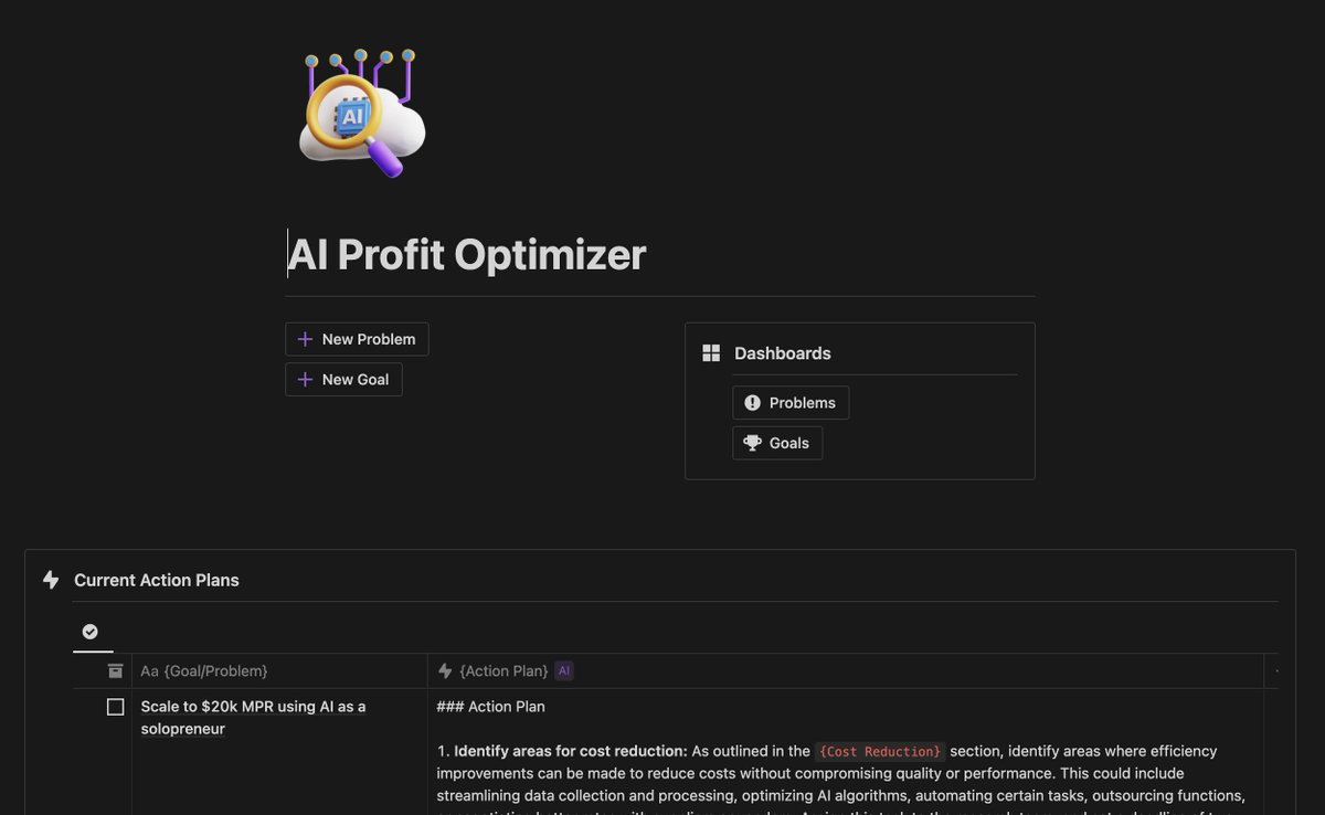 TheHunterBohm's tweet image. Want to boost profits with growth hacks?

I built your own AI Profit Optimizer.

Turn your goal into:

• A full action plan
• Growth hacks 
• Profit Maximization
• And more

NEVER get stuck again. 

($99 Value) FREE for 24hrs.

Like + RT + Reply "Profit."

And I'll DM you
