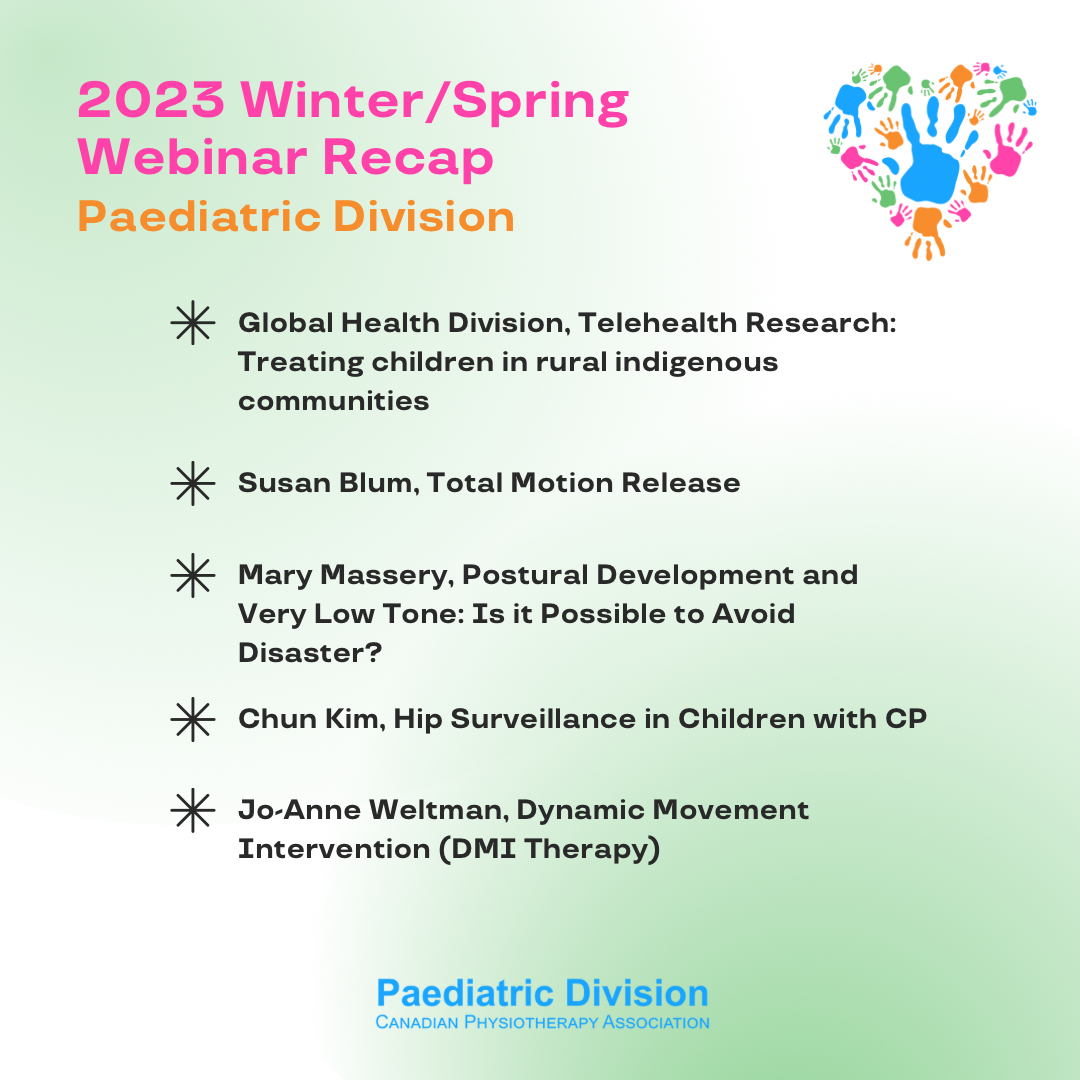 Here’s what our members have had access to so far this year! An amazing set of webinars, don’t you think?
@embodia  #physiotherapy #paediatrics #CPA #Canada #physio #kids #abilities #Canadiankids #professional #knowledgetranslation #webinars #embodia #keeplearning #continuinged #