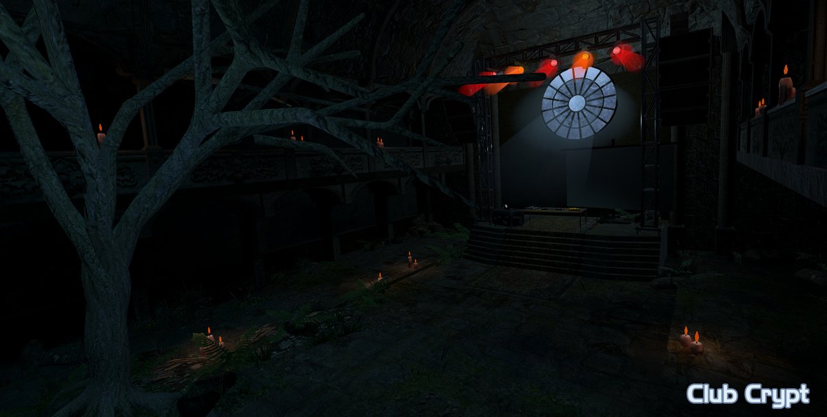 BigbyVR's tweet photo. Hey, I'm Bigby, and I like to create worlds for VRChat!
Feel free to check out my works. Everything you see is handcrafted, I completely create all my textures, assets, models and materials by myself from scratch, and even some of the scripts. https://t.co/RJPusVYpPl