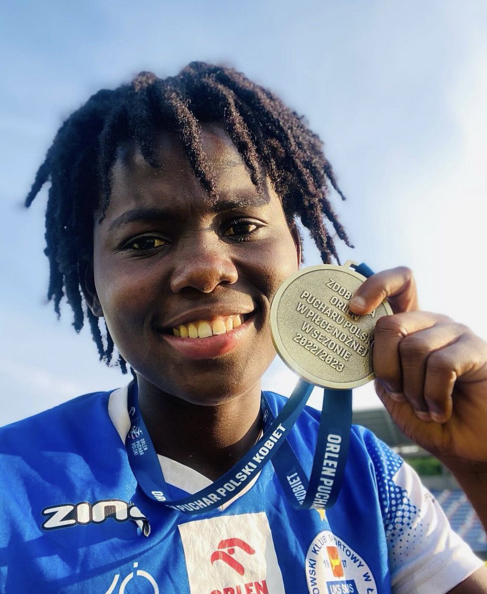 GhanaianWomen's tweet photo. Polish Cup Champions 🏆

Congratulations @Eabambila15 👏🏿 https://t.co/0GUCyeauM5