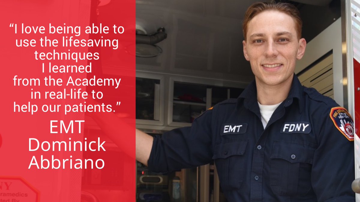 Learn more about working in #FDNYEMS today at JoinFDNY.com.