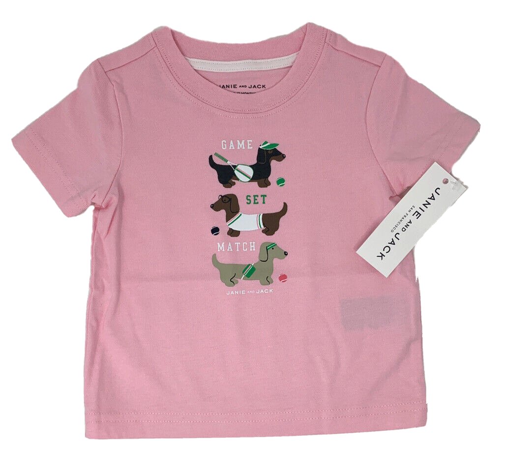 AdorableOwlShop's tweet photo. Tennis anyone? Just listed this cute Janie and Jack t-shirt for size 12, 18, and 24 Months! https://t.co/QDiyVp4eDy

#ebayfinds #janieandjack #babyclothes #babyfashion #Dachshunds  #tennis https://t.co/sLSSrCwrUV