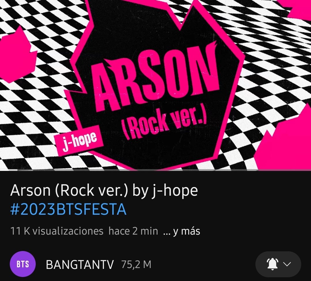 Arson (Rock ver.) by j-hope #2023BTSFESTA 