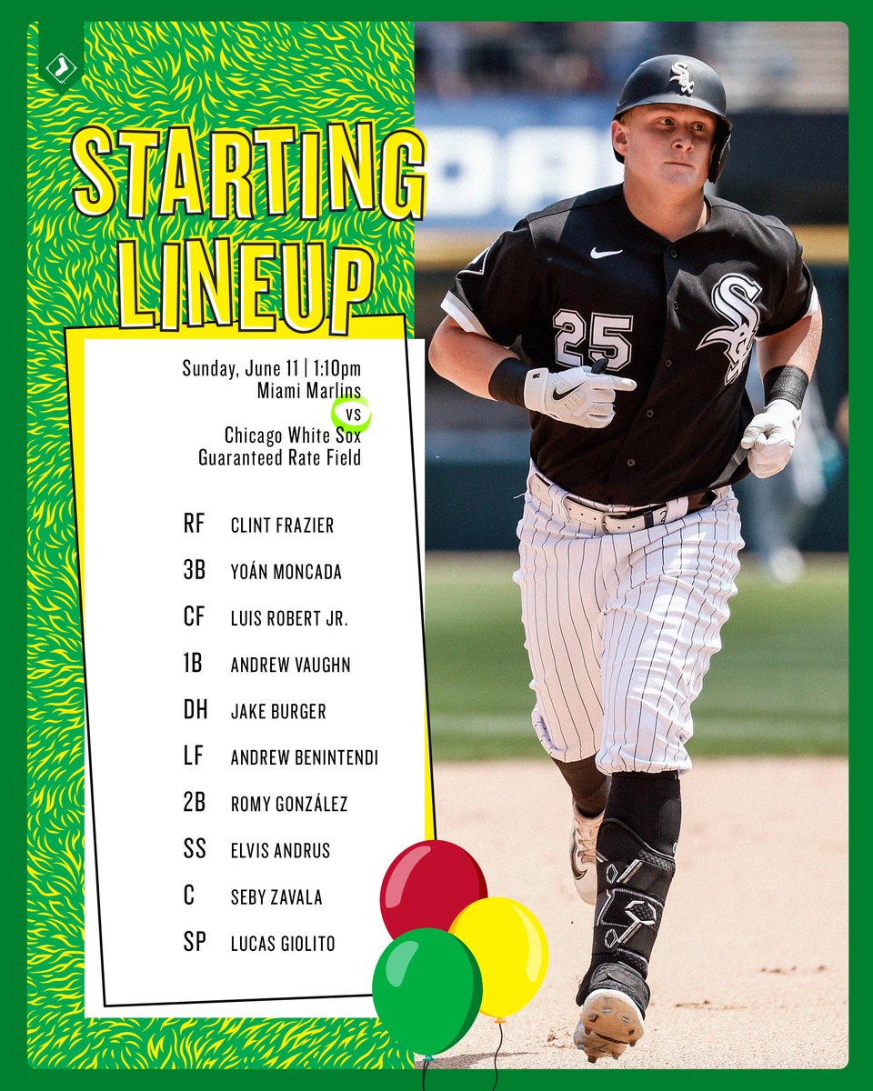 Your #WhiteSox starters on Southpaw's birthday!
