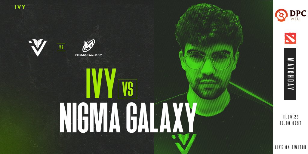 weareivygg's tweet photo. We are prepared for a heated match. You can come @NigmaGalaxy!
📺🇬🇧 https://t.co/5IYqsVEA2s
📺🇷🇺 https://t.co/OcFYPYmDBE
📺🇪🇸 https://t.co/GUugbTj0QM
IVY fighting! 🌱👊
#GOIVY #DPC #Dota2 https://t.co/BNueZBelyV