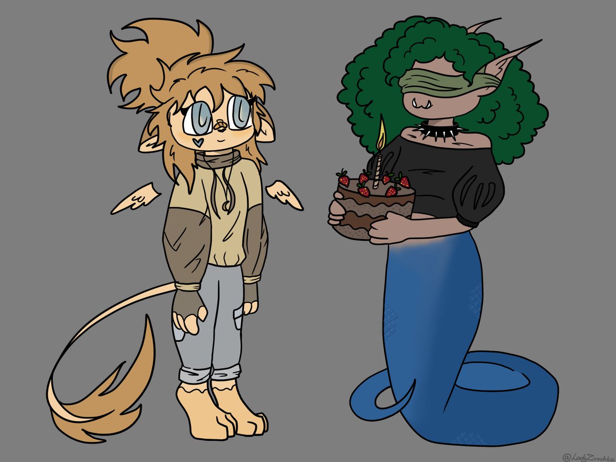 LadyZirochka's tweet photo. Today is the birthday of an amazing person and artist @delilyux Together with her, we drew a lot of cool trades and made cool things! Without her, a lot of the art that I drew would not have appeared. I admire you and am glad to know you. U are best! HB dear!
Little scetch for u https://t.co/qN2MiTKTDL
