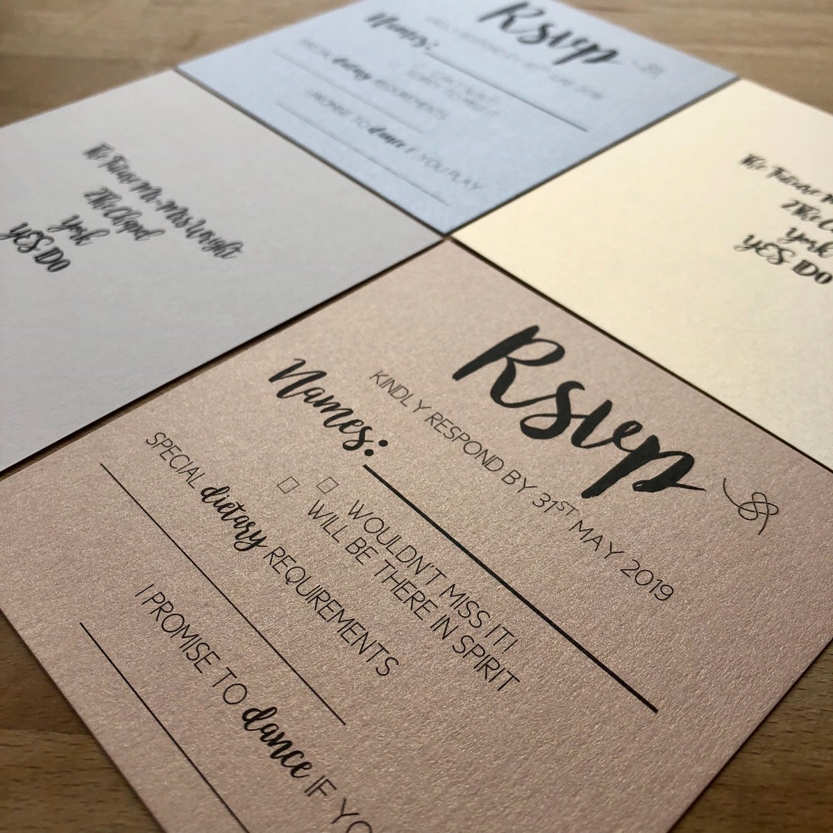 RSVP Cards, £1 knot2bmissed.co.uk/none/rsvp-cards #WeddingDesign #Groom