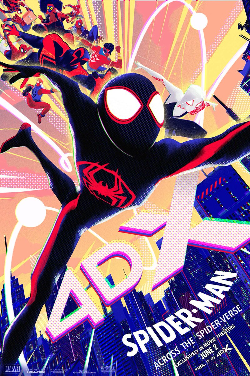 Returned to Spider-verse, this time in 4DX. It totally works and the experience was so good! And the applause at the end!
But it's the most violent session I did. If you have health issues, dont go in 4DX for this one.

I've another ticket on my card, so let's do this
OneLastTIME