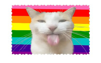 - « T’as les fiertés ? » 🏳️‍⚧️🏳️‍🌈
- « Hein ? » ⁉️
- « Lesbianyan ! » 👭
- «  ??? » ❓
- « Quoicougay, Quoicougay, Quoicougay » 👬