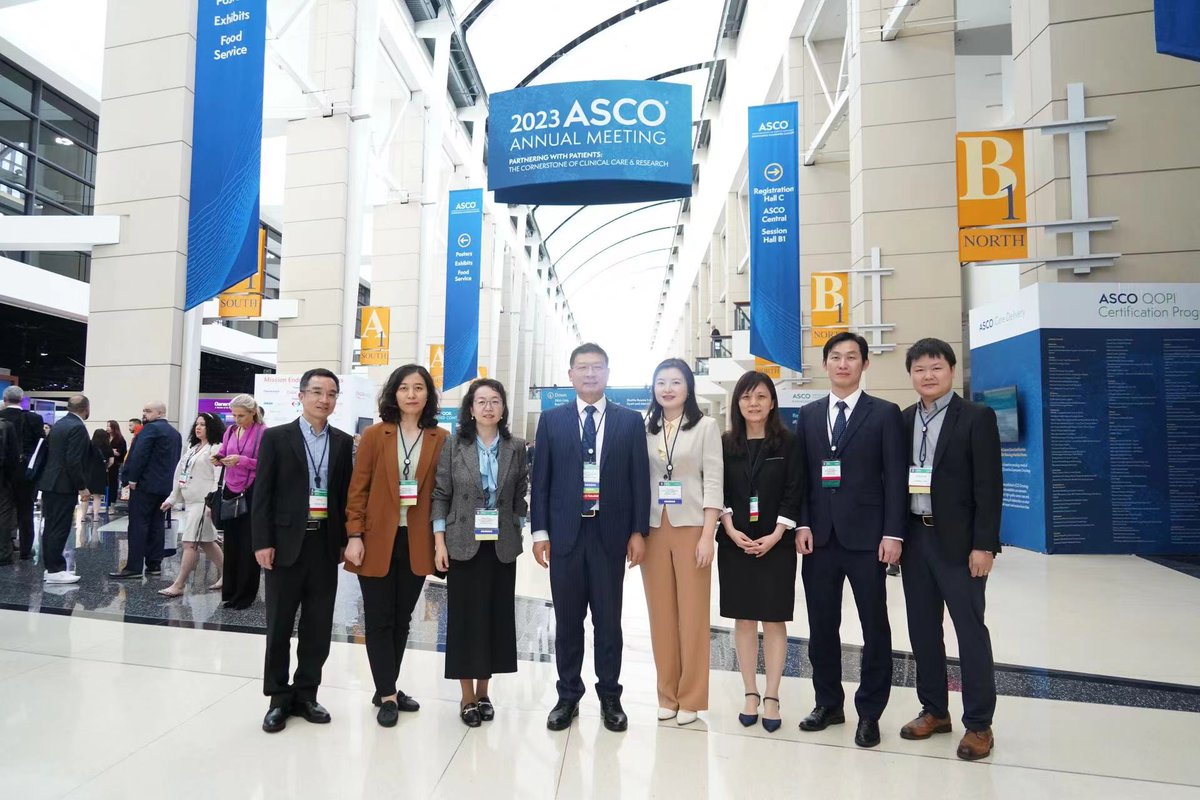 Dr Xu，our president, team leader and the leading PI , has updated the GLOW study in ASCO. #ASCO23 #Gastroenterology