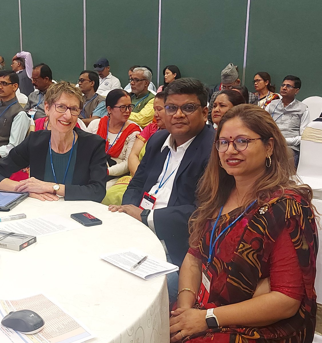 PaudelSamira's tweet photo. It was a pleasure meeting Susan Hopgood, President of @eduint together with @eduintAP colleagues and deliver solidarity remarks during South Asia Teachers Conference today in Kathmandu. @FESinAsia
#education #educationinternational #teachers  #SouthAsia https://t.co/4oYx2kWZuk