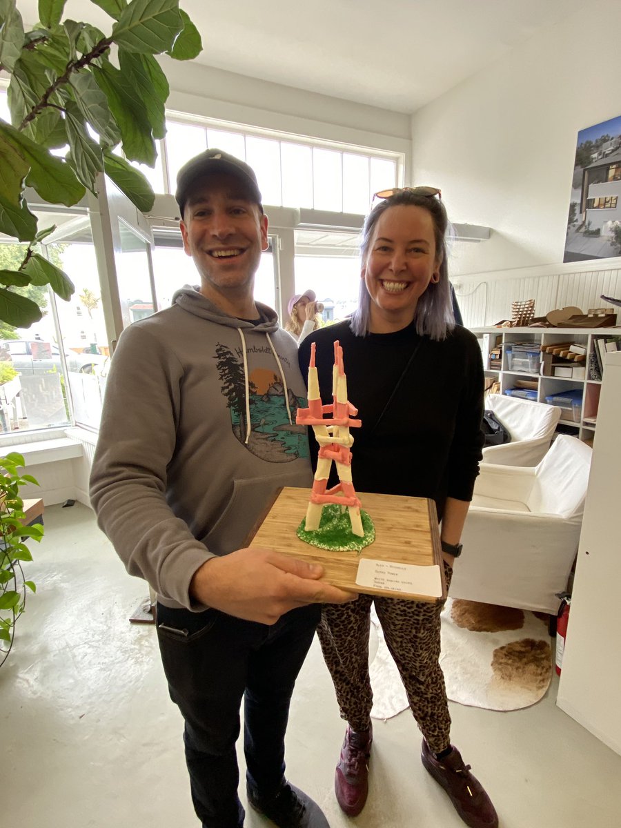 Yes, we can haz <a href="/SutroTower/">Sutro Tower @sutrotower. bsky.social</a>.
Sutro Tower in baking chips!
(Alex &amp; Richelle)