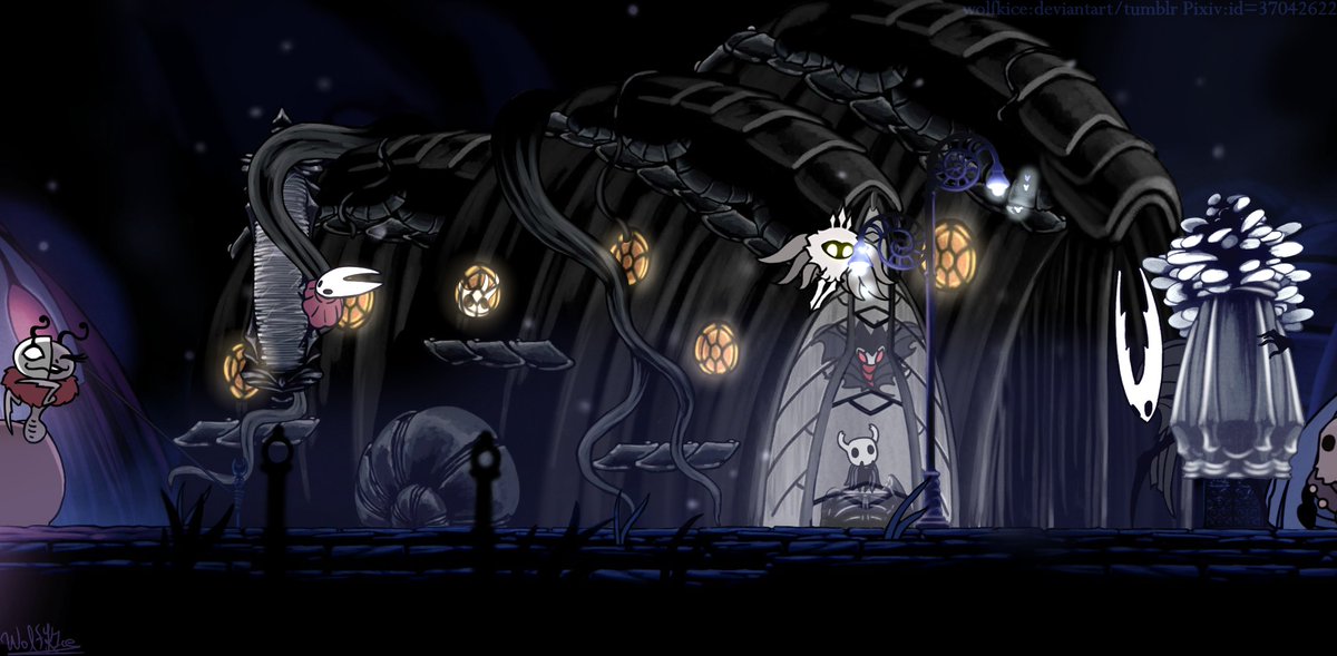 WolfKIce's tweet photo. Hollow Knight - Home in Dirtmouth
I've always wanting to make their rooms! lol
一直想做做看他們的房子/房間!lol
#hollowknight #fakescreenshot #theknight #hornet #theradiance #grimmchild #lostkin #menderbugs #dirtmouth https://t.co/LnUqROdLgw