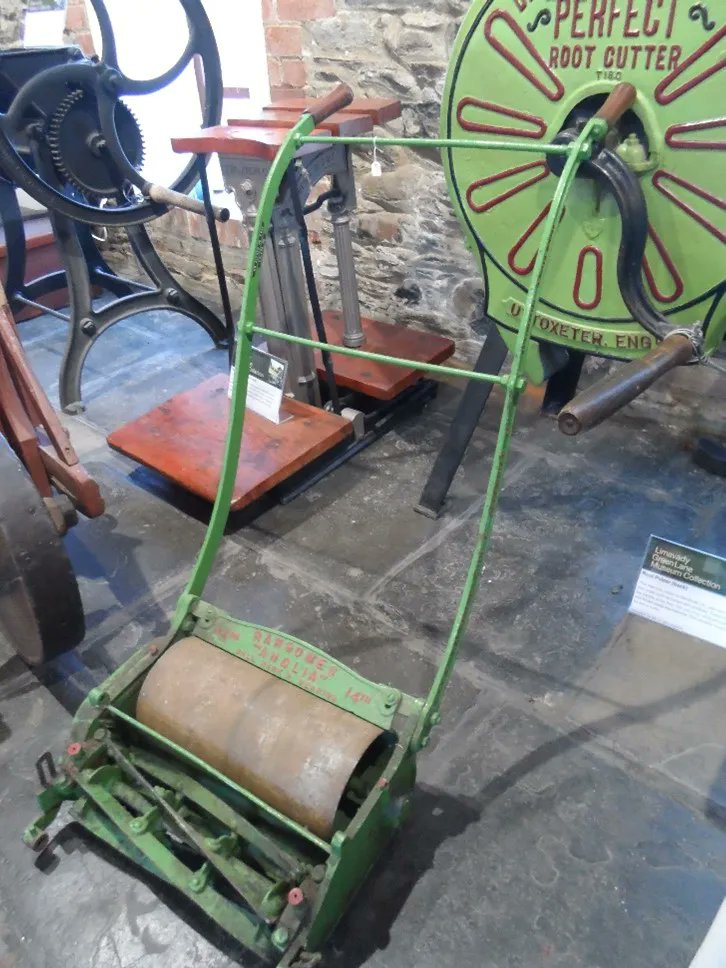 DO YOU HAVE ANYTHING LIKE THIS: Lawnmower manufactured by Ransomes, Sims  & Jefferies Ltd, part of the Limavady Green Lane Museum Collection. Courtesy of CCGBC Museum Services. 
To explore landscape changes, we will be hosting an exhibition this summer
Contact grace@ccght.org