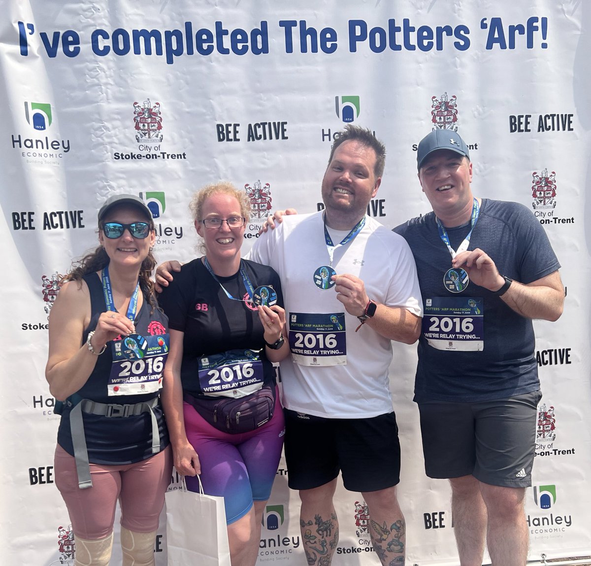 Congratulations to all the amazing runners who conquered the scorching heat and completed the #PottersArfRelay or #PottersArf today! Your determination and grit is truly inspiring 🏃🔥👏 #runningcommunity #staffordshire