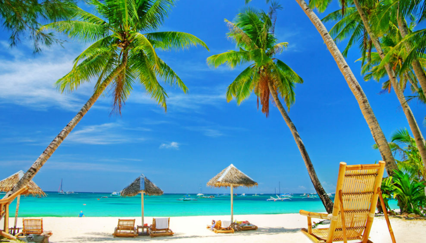 The sun, the sand, and the sea, the time to enjoy myself alone
