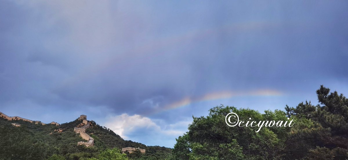 cicywait8's tweet photo. #rainbow #thegreatwall
#summer #Beijing #beijinglife #beijinger #Travel #china #Naturephography https://t.co/OHiGIC4wwE