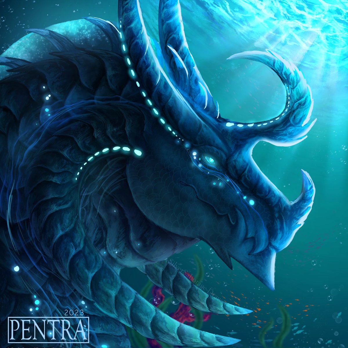 I'm too impatient to keep uploading my older work here, so here you have one of my most recent pieces XD #seadragon #wofoc #seawing