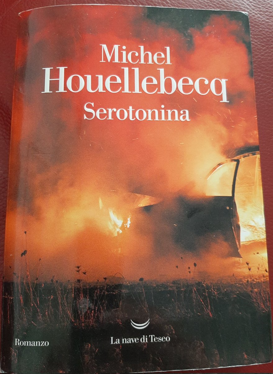 VannoniAndrea's tweet photo. "Dio è uno sceneggiatore mediocre". Direi che, nella frase, c'è tutto #Houellebecq 

#Seretonina https://t.co/kfMusF5ckJ