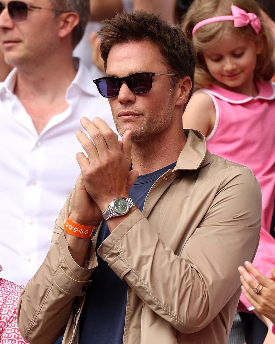 Tom Brady spotted at the #FrenchOpen