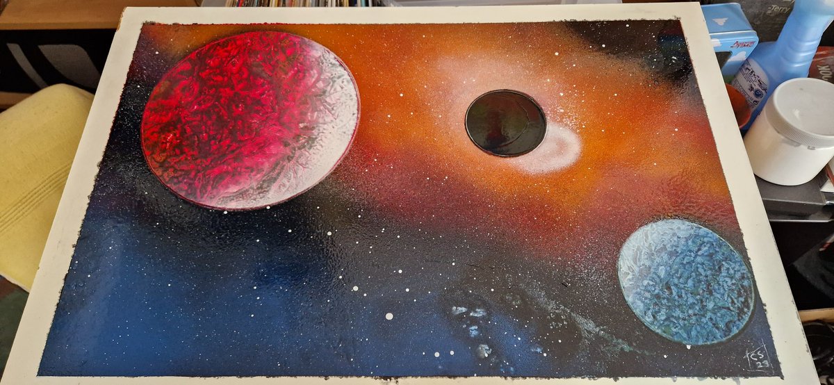 ChronixMakes's tweet image. Still working on getting back into drawing again. You think it&apos;d be simple but nope! This old brain be doing the works! In the mean time here is some of my recent works.
#artistsontwitter #ActuallyAutistic  #DoHashtagsActuallyWork #space