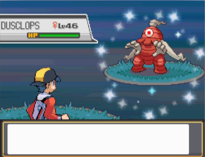 Shiny Dusclops after 5,816 random encounters in SoulSilver! 👻✨

Fled after the third ball! #safariweek2023