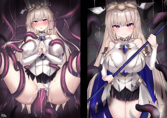 【R-18】世界を侵す触手に負けない人類の希望たる聖女さま https://t.co/Mj9TtXbotk