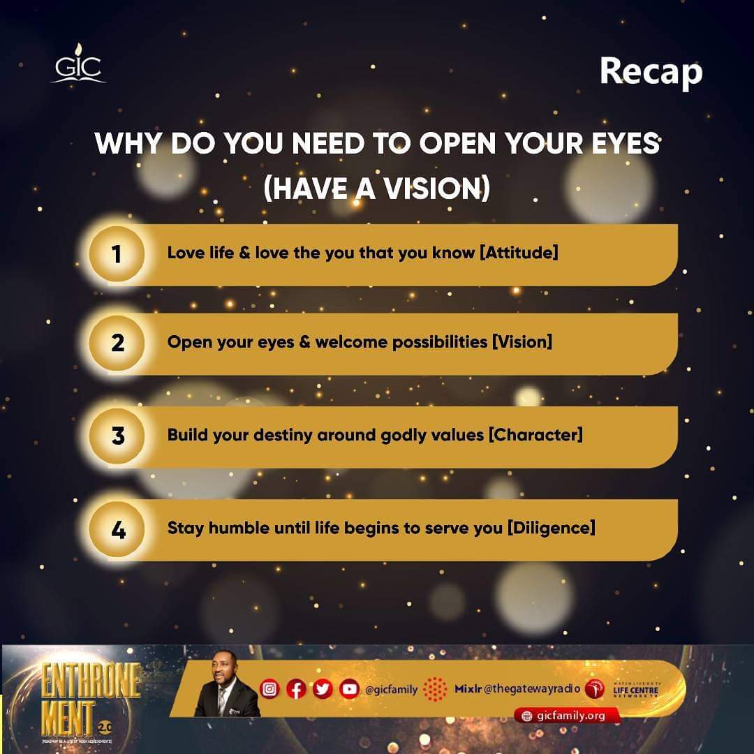 GICfamily's tweet photo. Excerpts from our co Pastor, @manuelaizunwa's ministration today.
We hope you were blessed.
#gicfamily #sundayfunday #sundayservice #gatewayinternationalchurch #georgeizunwa #churchpost
#manuelaizunwa #vision #enthronement #explorepage https://t.co/voDlCmuzsa