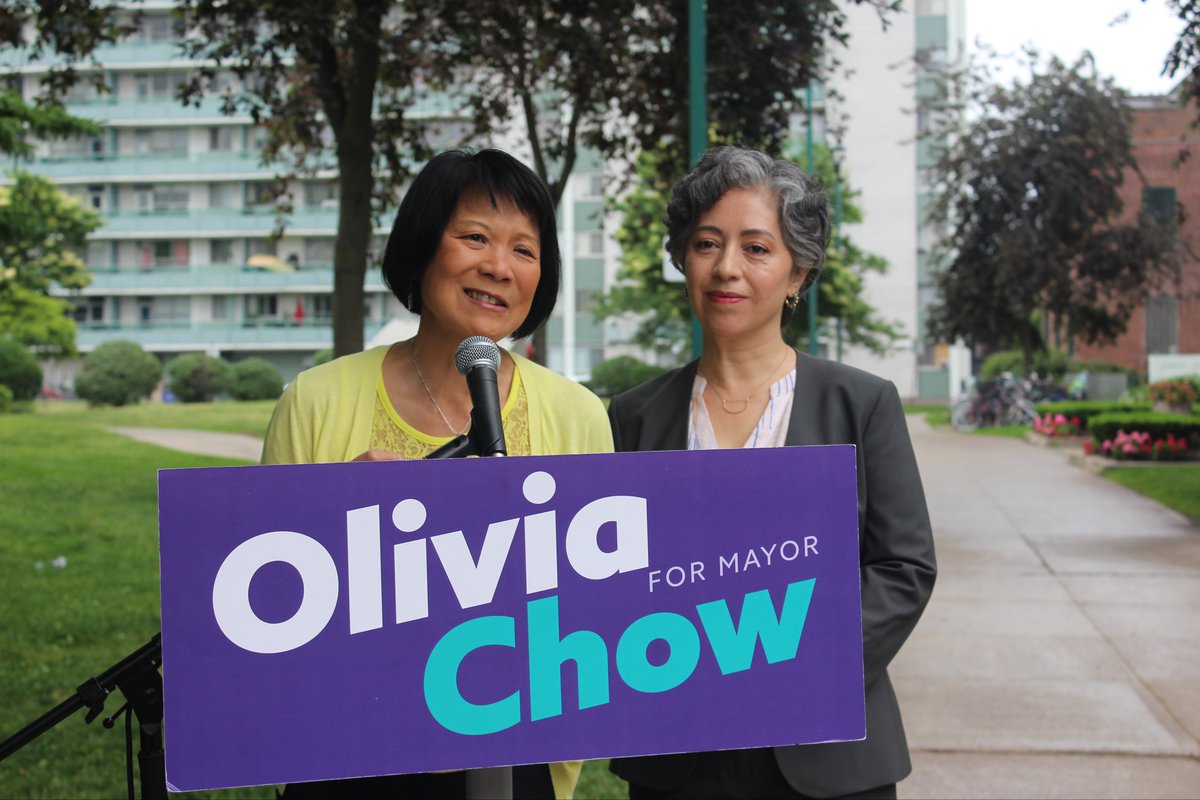oliviachow's tweet photo. Many people in our city are only a few paycheques away from losing their home.
I was joined by Councillor @BravoDavenport to share our commitment to addressing the housing and homelessness crisis with the urgency it requires.
➡️ Learn more: https://t.co/IDkn1WlIEJ https://t.co/ONaGmP251C