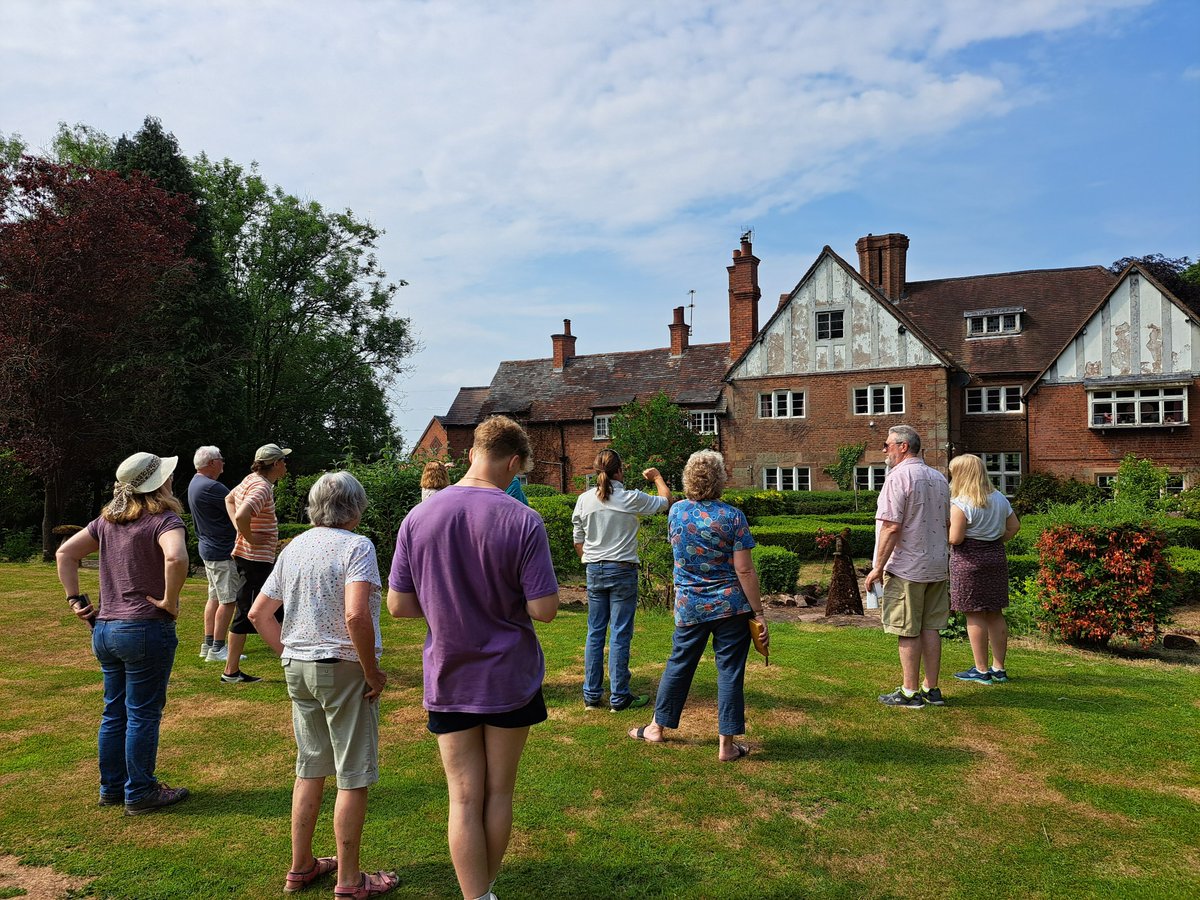 Fairfield Village on Twitter "Good turnout for this afternoon's tour of the garden at Fairfield