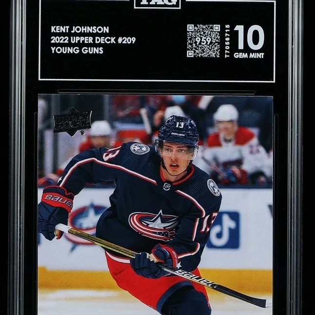 HockeyCardsPlus's tweet image. My first cards from #Taggrading