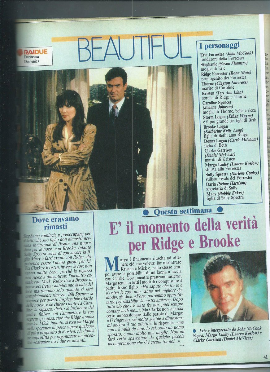 mikytognetti's tweet photo. #laurenkoslow from beautiful magazine 90 s  #danielmcvicar #ronnmoss #BoldandBeautiful #BoldandtheBeautiful https://t.co/1mfU0H338k